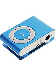 Sanshuai Mini Clip Metal USB MP3 Music Media Player with Micro TF/SD Card