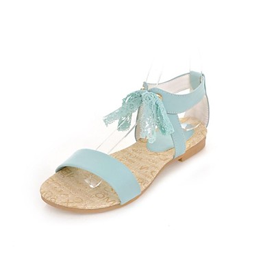 flat sandals with ribbon ties