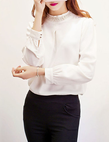 white spring blouse